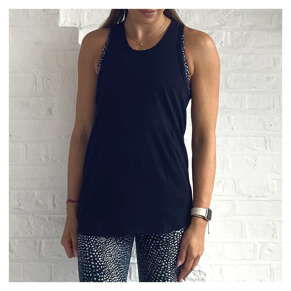 Black Relay Vest Top main product photo