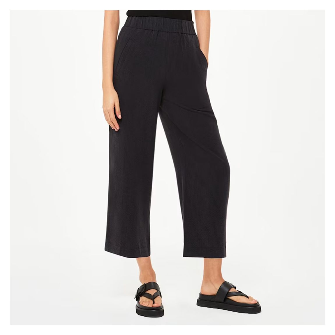 Black Jade Side Zip Trousers main product photo