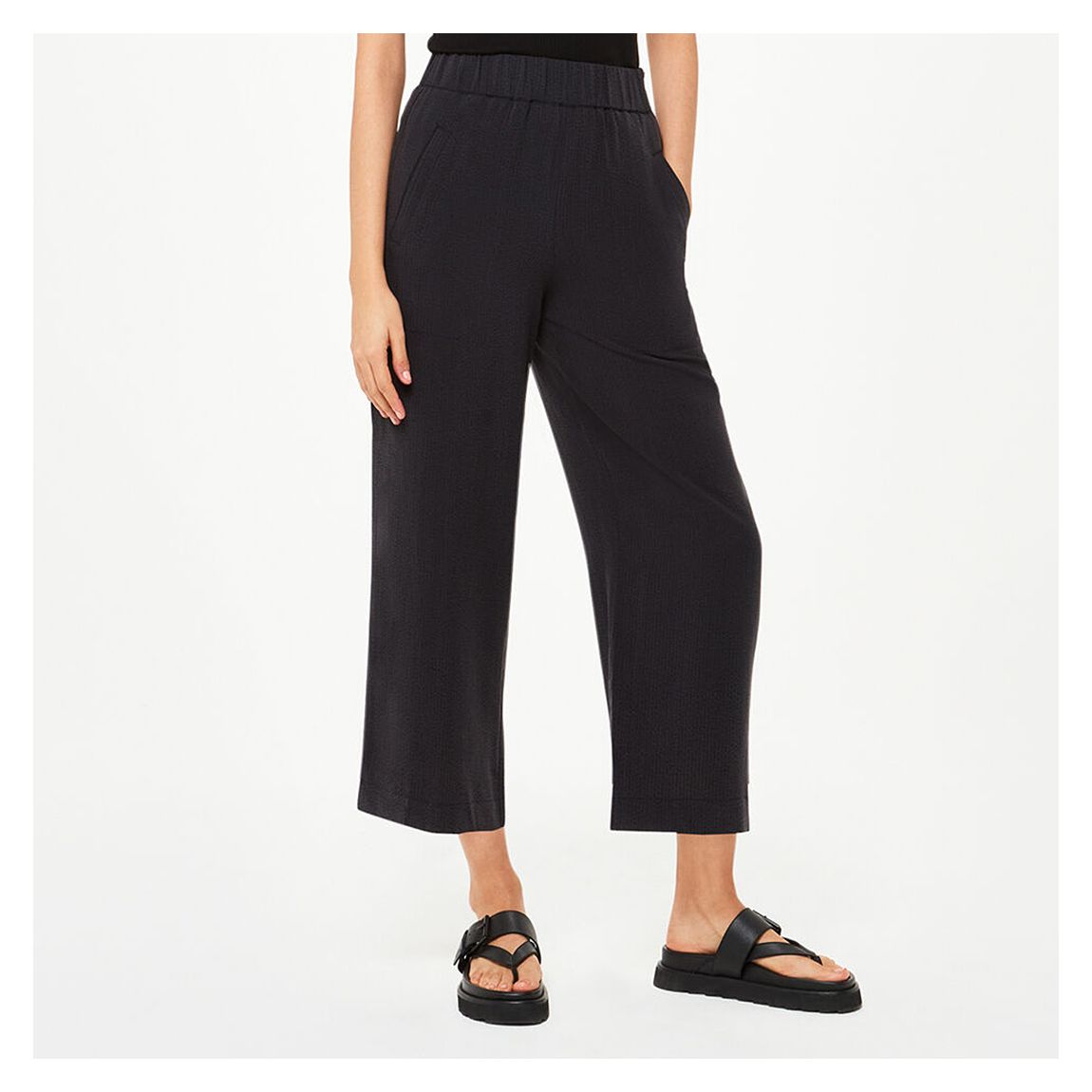 Black Jade Side Zip Trousers main product photo
