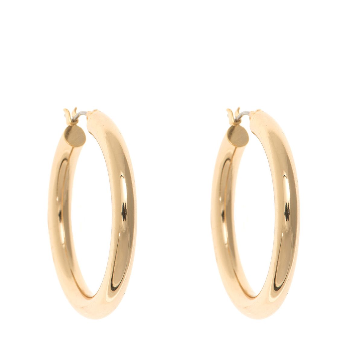Gold hoop Earrings main product photo