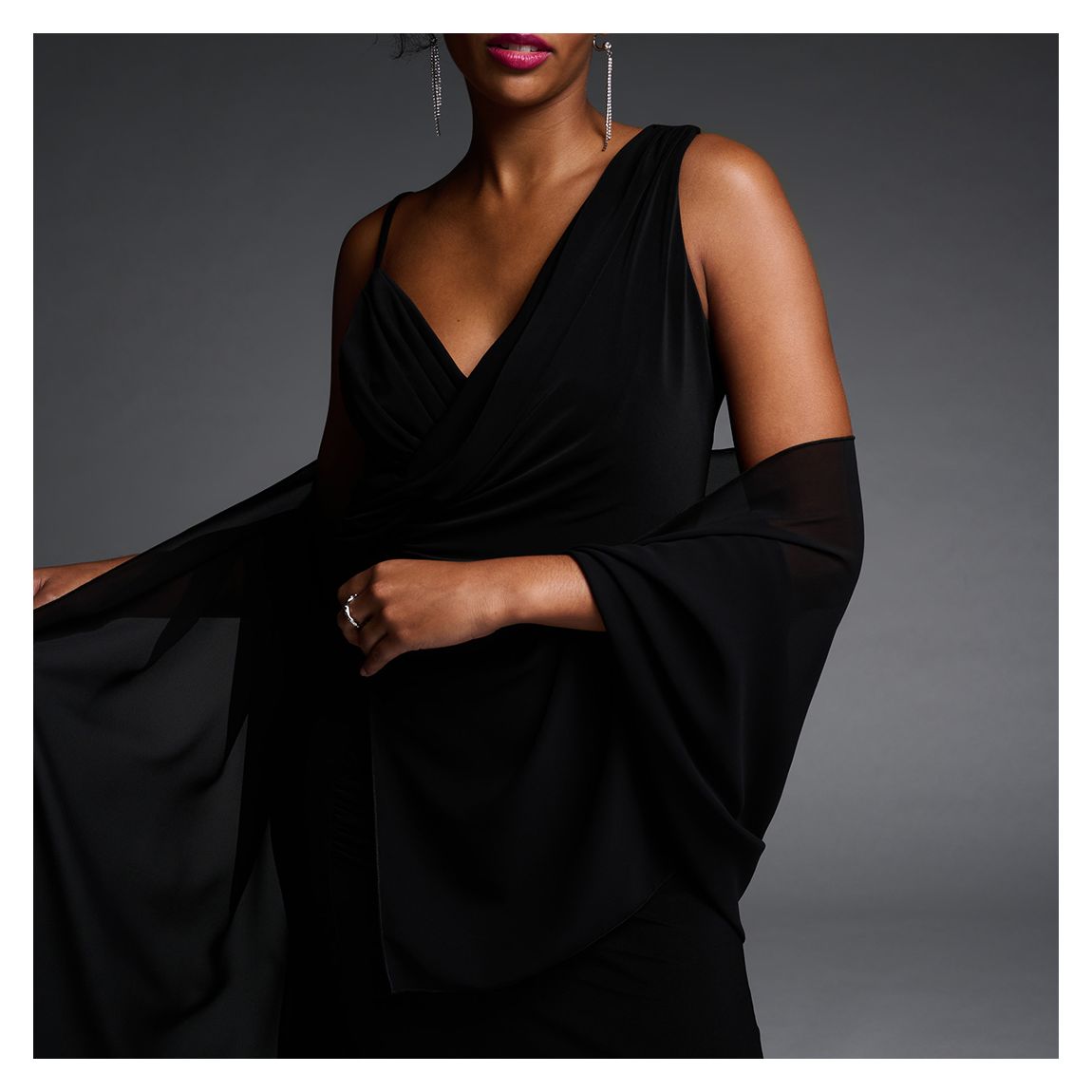 Black Cover Up Jacket main product photo