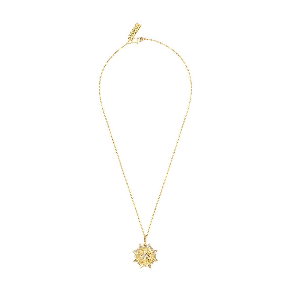 18K Recycled Gold I Am The Sun and The Stars Necklace main product photo