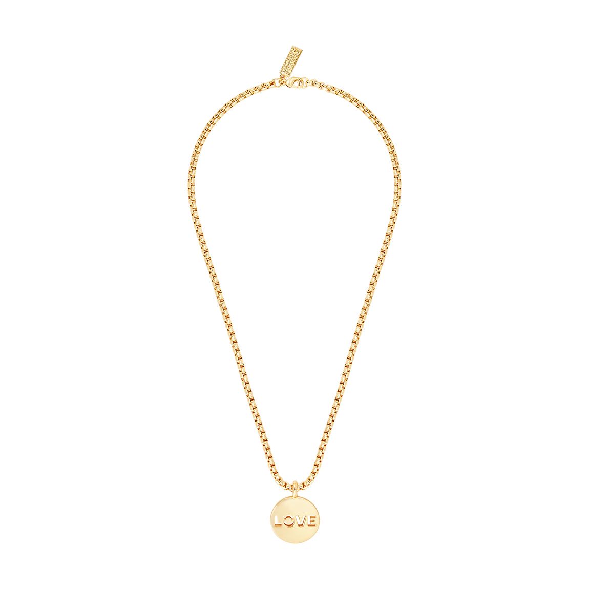 18K Recycled Gold Love Conquers All Necklace main product photo