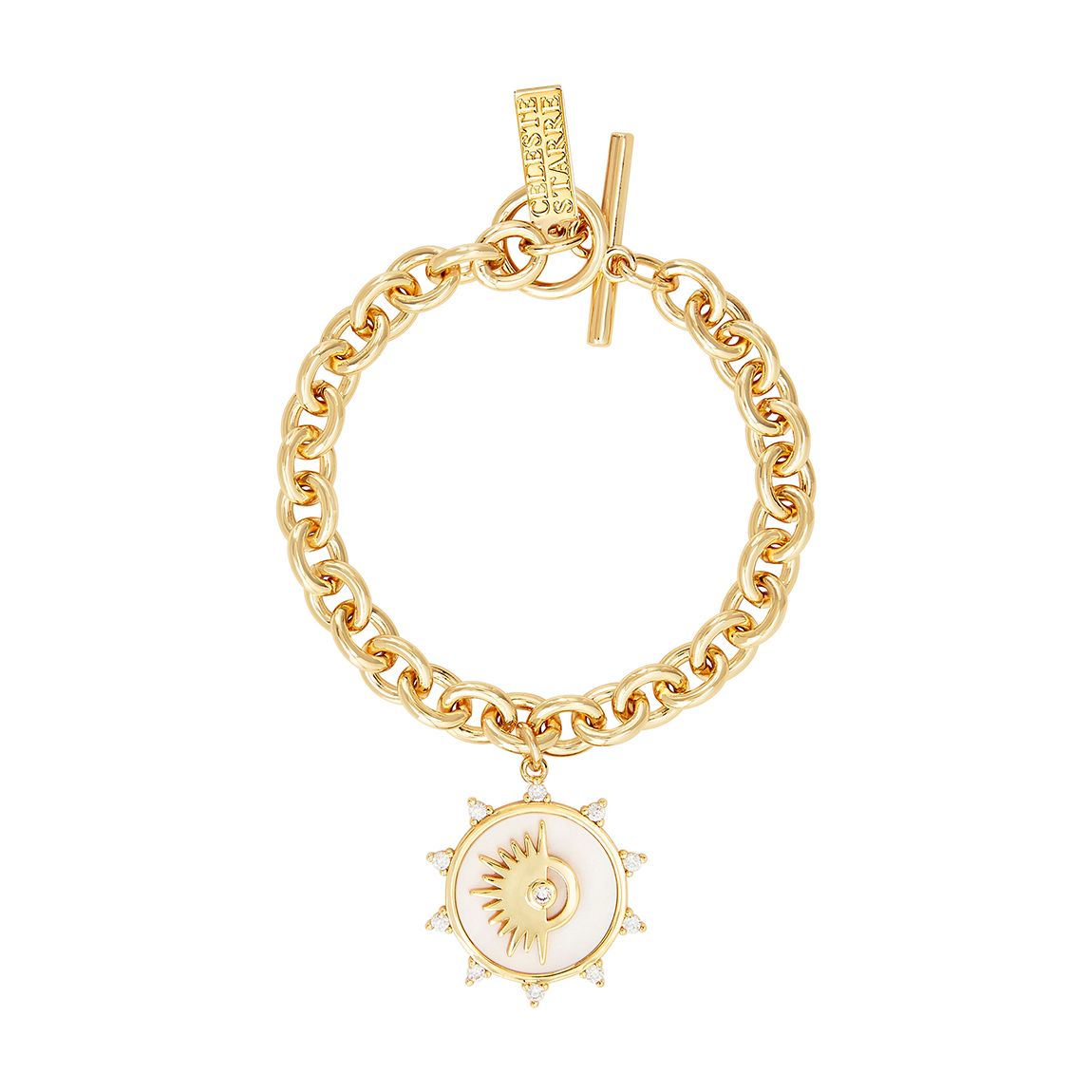 18K Recycled Gold I Am Healthy Bracelet main product photo