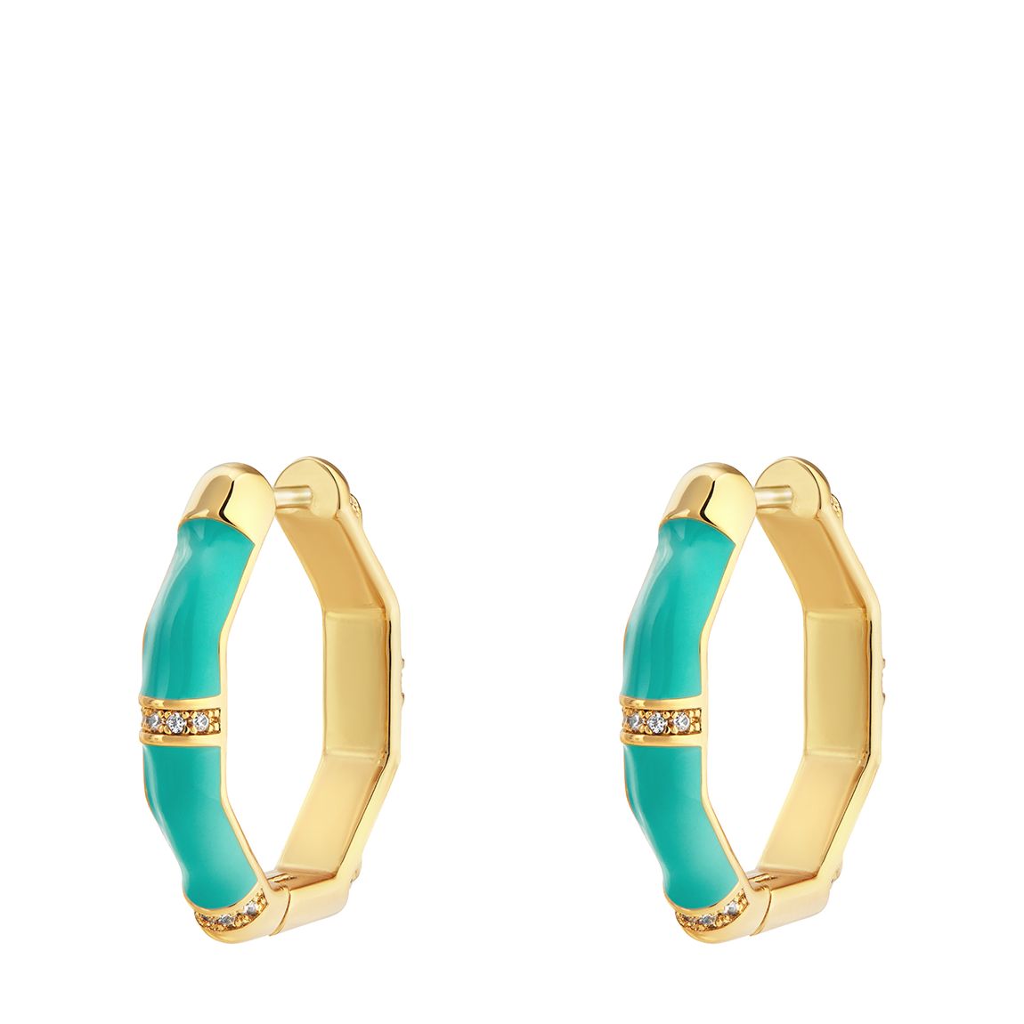 18K Recycled Gold The Bermuda Earrings main product photo