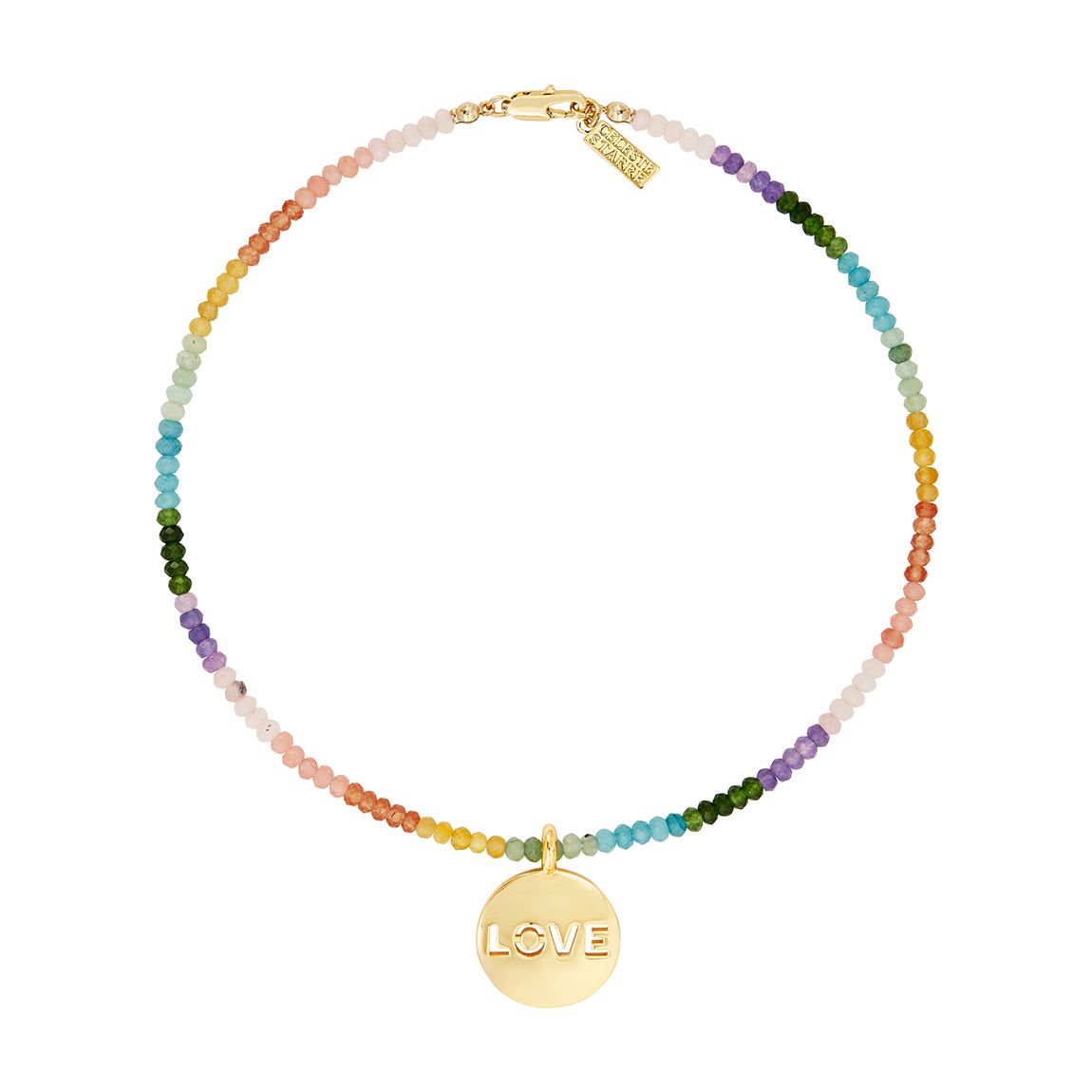 18K Recycled Gold All You Need Is Love Necklace main product photo