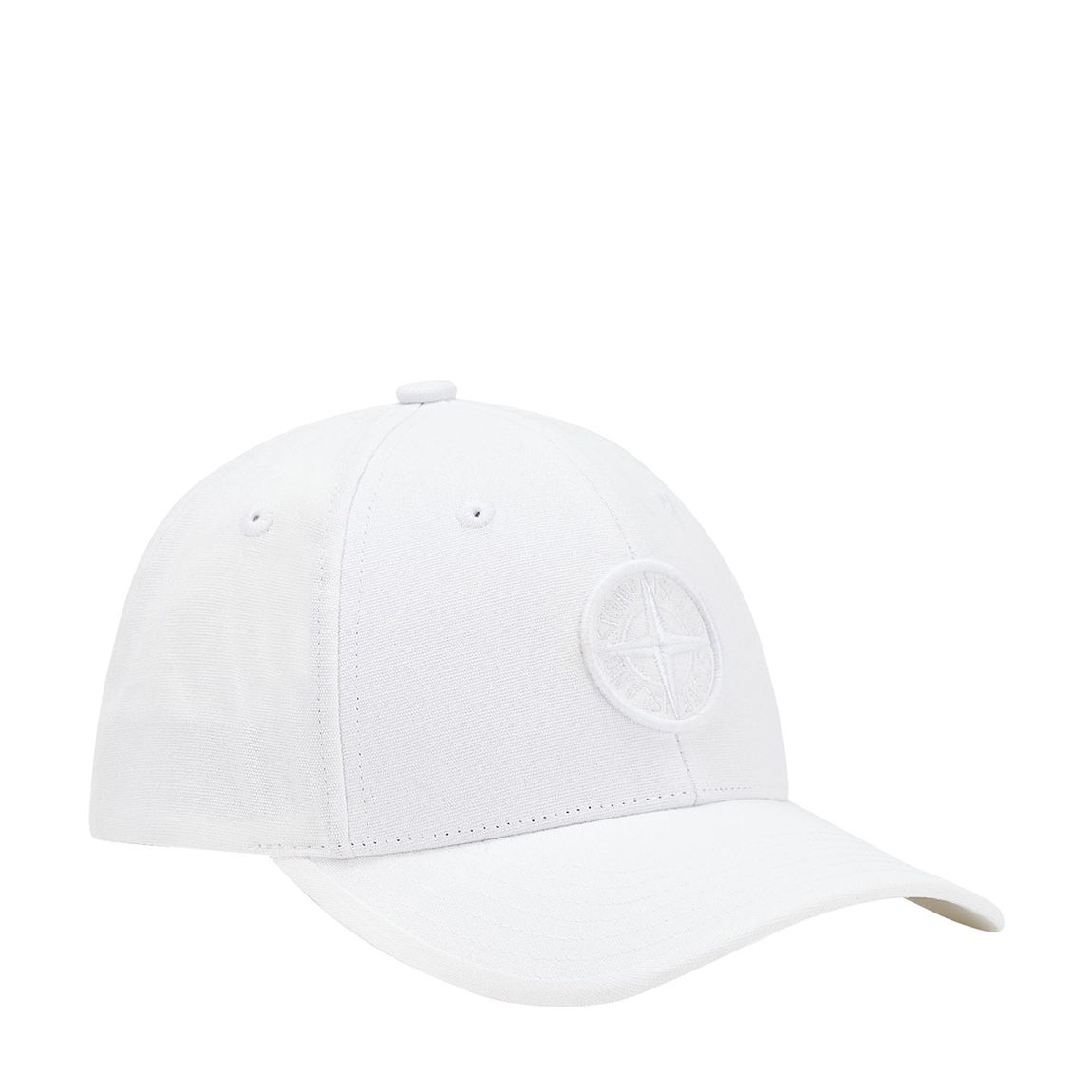 White Baseball Cotton Cap main product photo