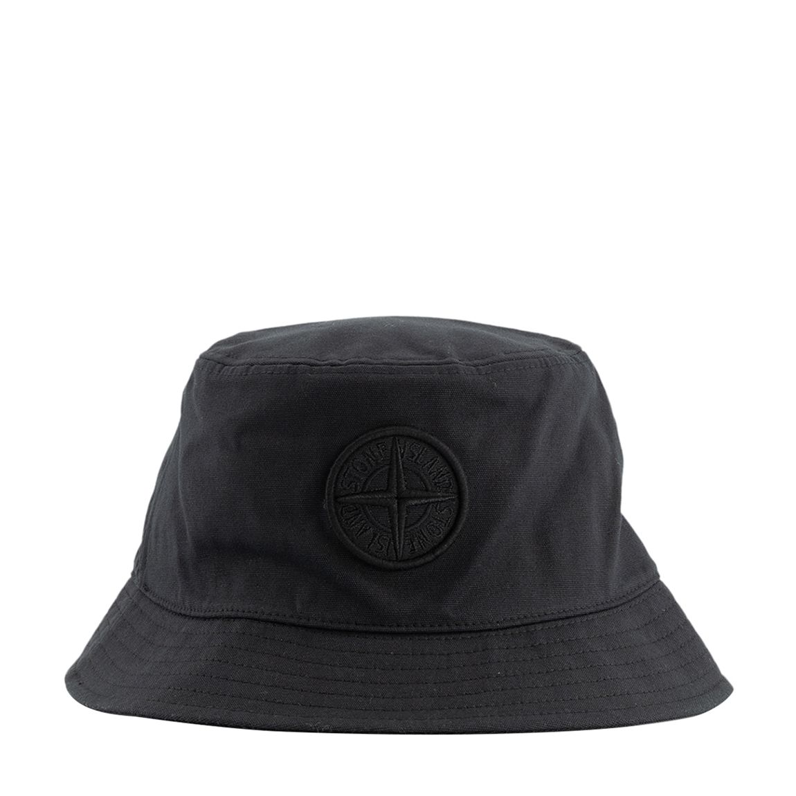Black Embroidered Logo Bucket Hat main product photo
