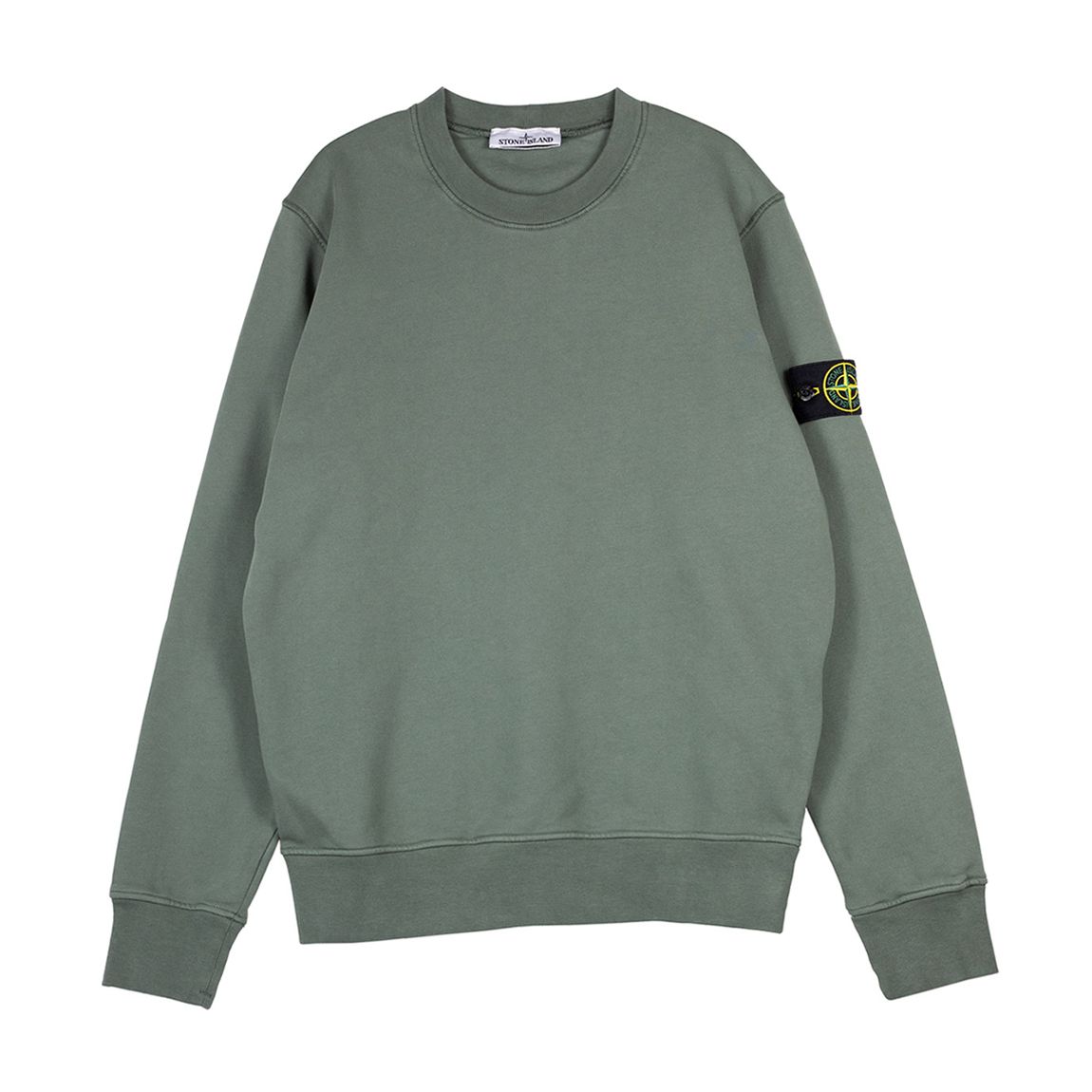 Khaki Cotton Fleece Sweatshirt main product photo
