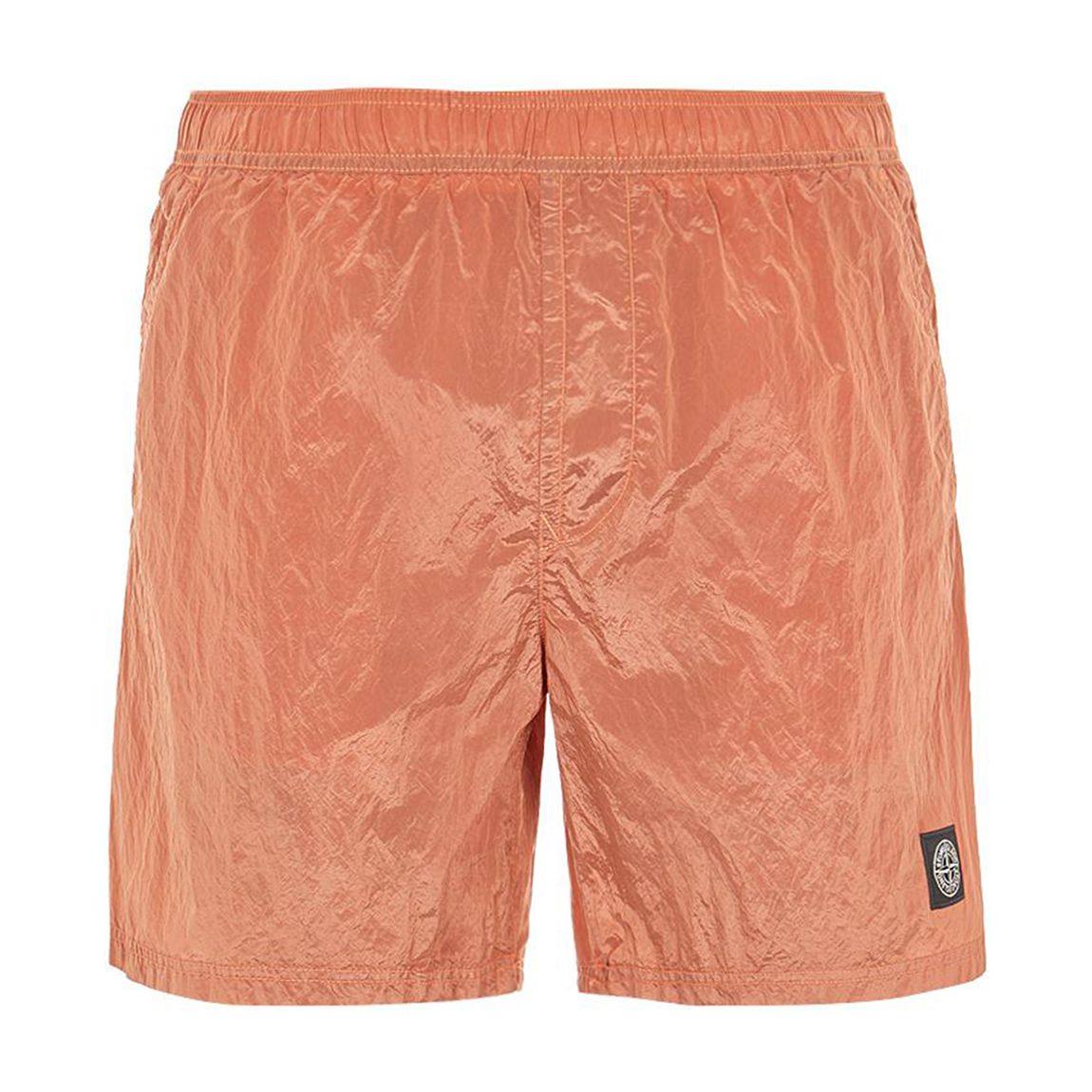 Orange Nylon Swimming Trunks main product photo