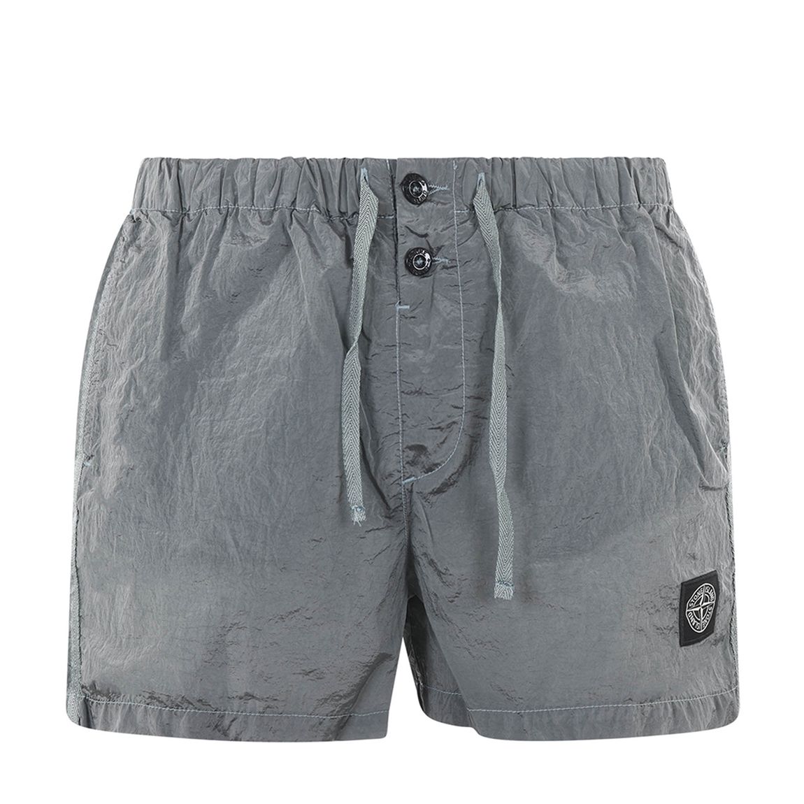 Grey Nylon Swimming Trunks main product photo