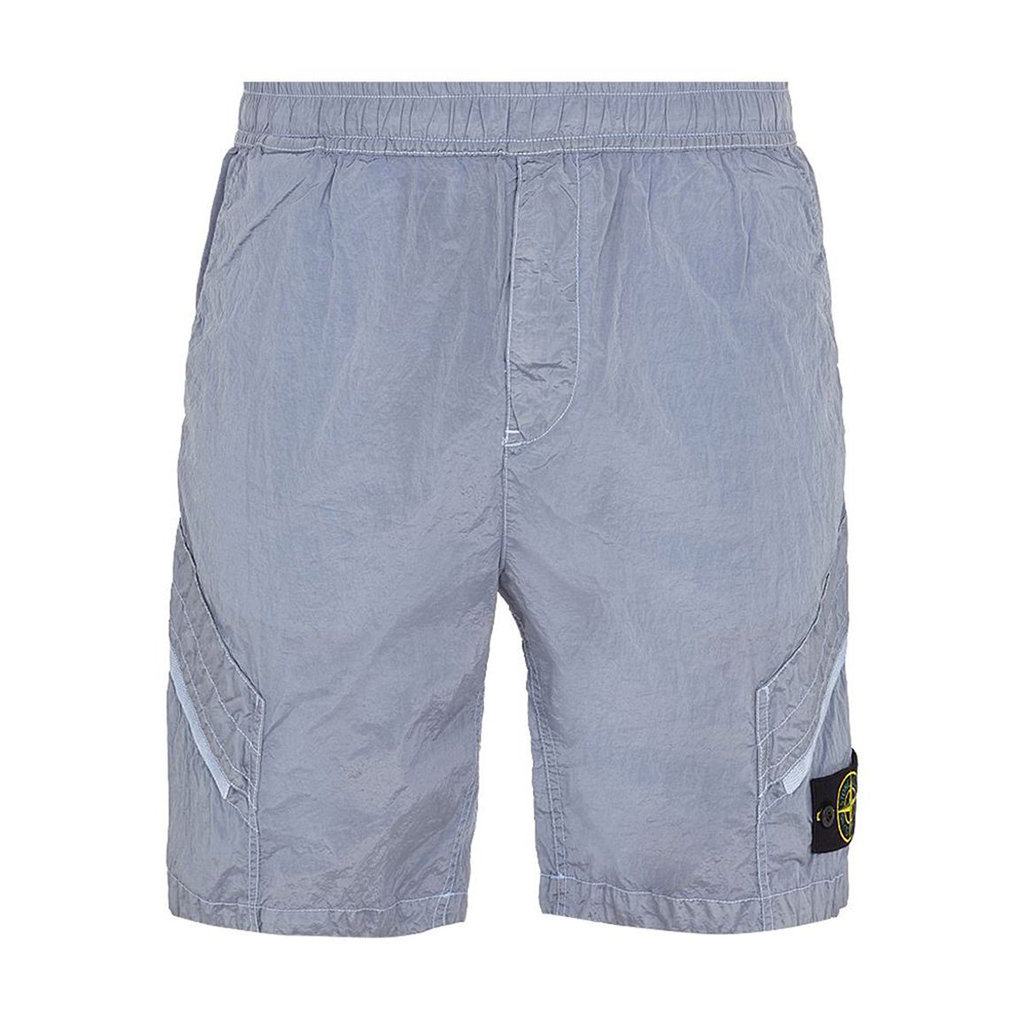 Pale Blue Nylon Shorts main product photo