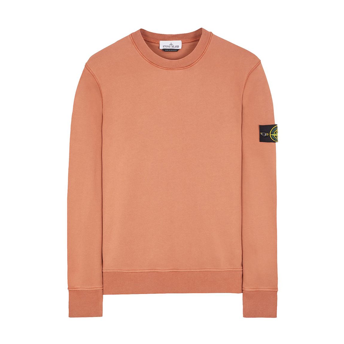 Orange Cotton Fleece Sweatshirt main product photo