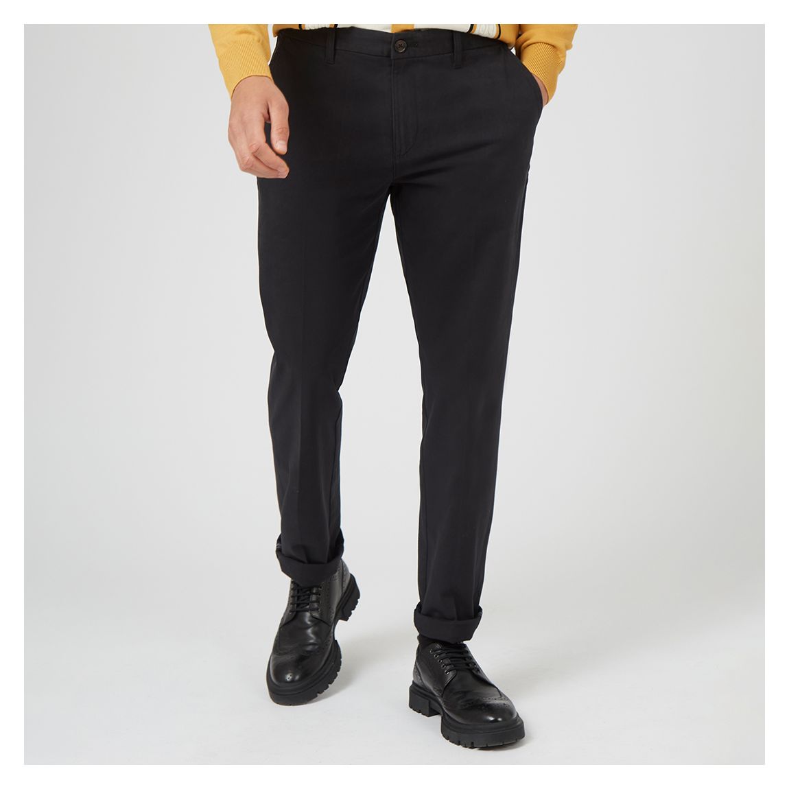 Black Regular Chinos main product photo