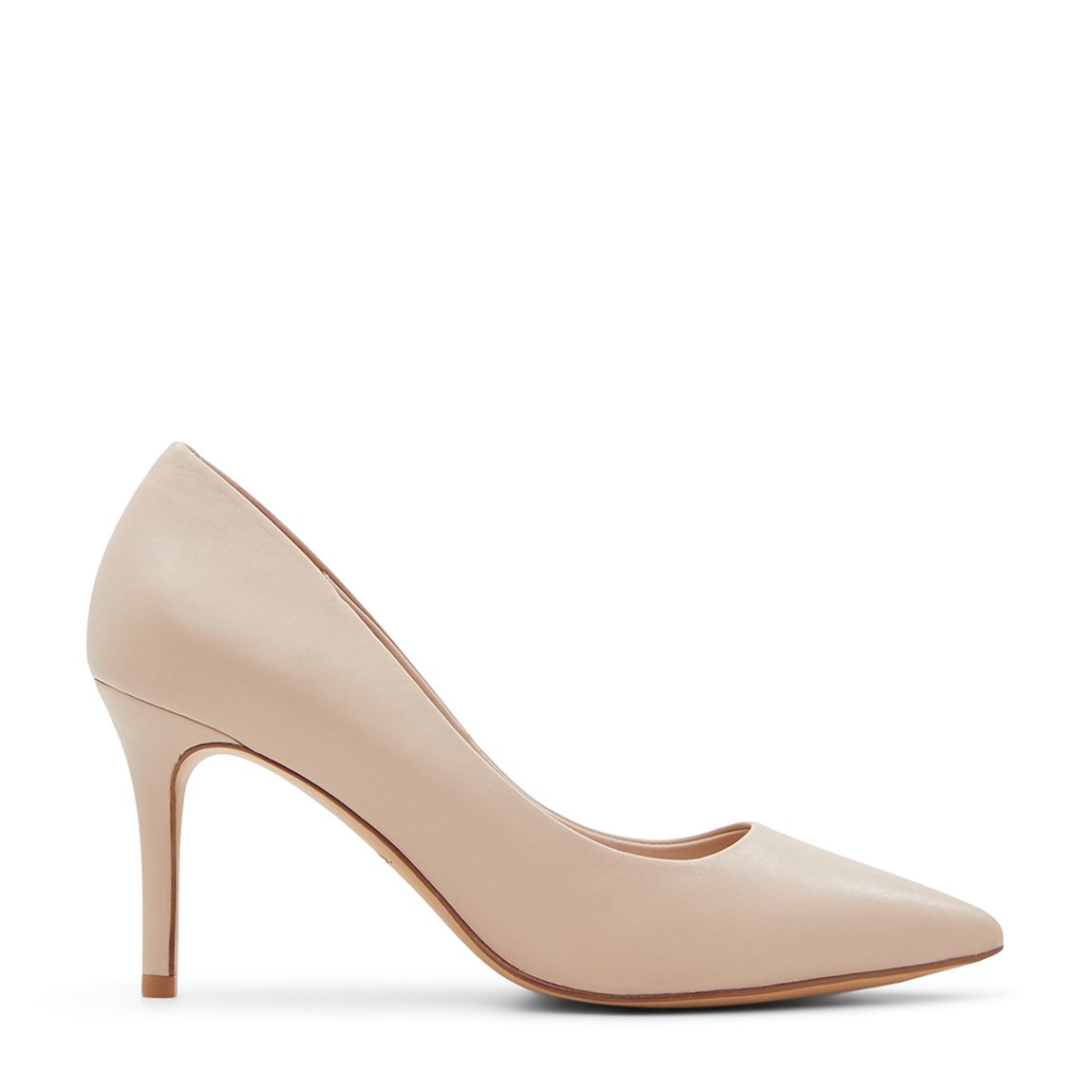 Bone Heeled Court Shoes main product photo