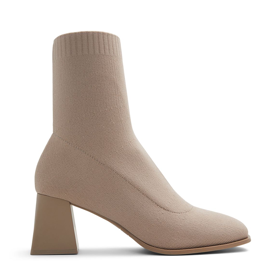 Beige Mikenna Heeled Ankle Boots main product photo