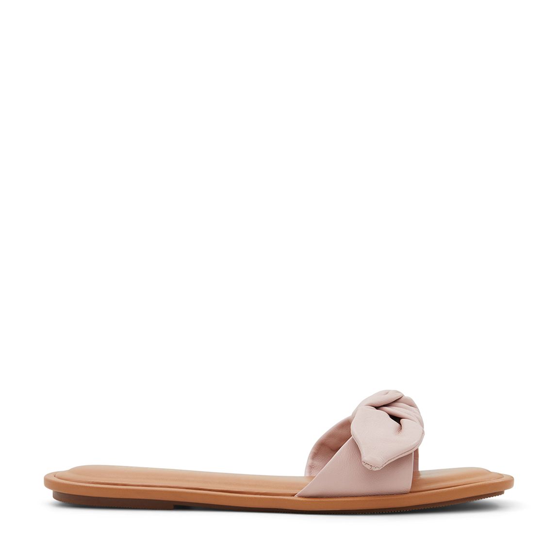 Light Pink Carranaria Flat Sandals main product photo