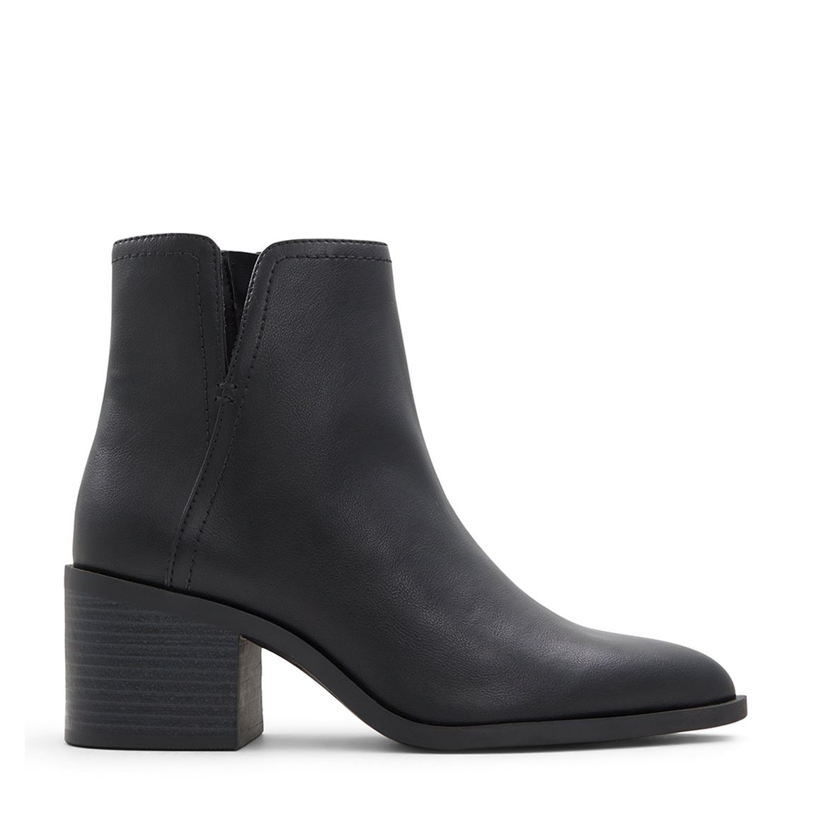 Black Lorel Heeled Ankle Boots main product photo