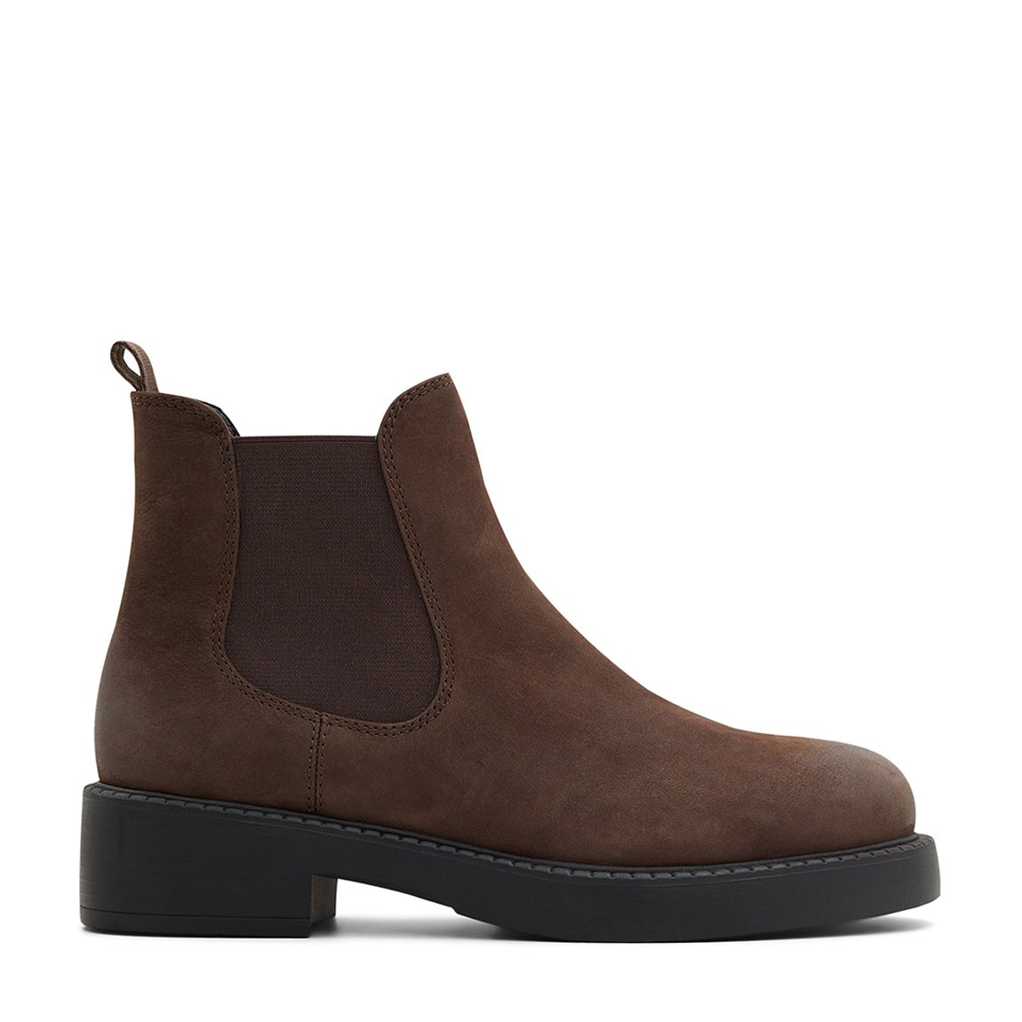 Dark Brown May Leather Chelsea Boots main product photo