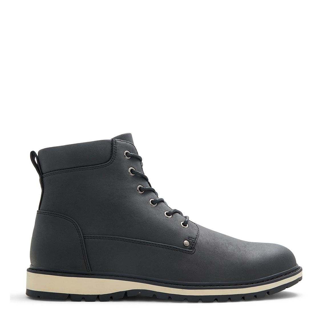 Black Flemming Chunky Lace Up Boots main product photo