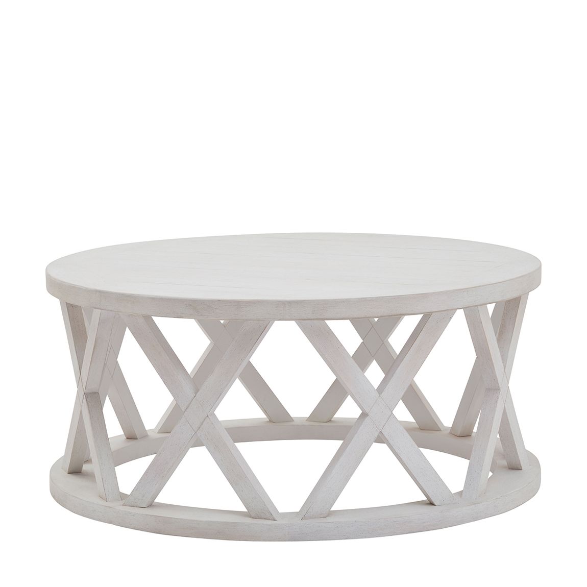 Stamford Plank Collection Round Coffee Table main product photo