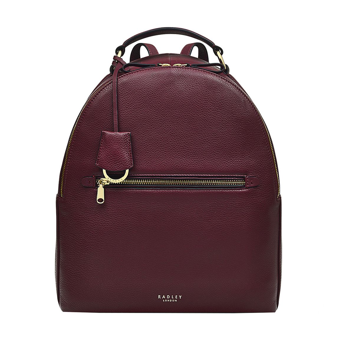Dark Cherry Witham Road Medium Ziptop Backpack main product photo