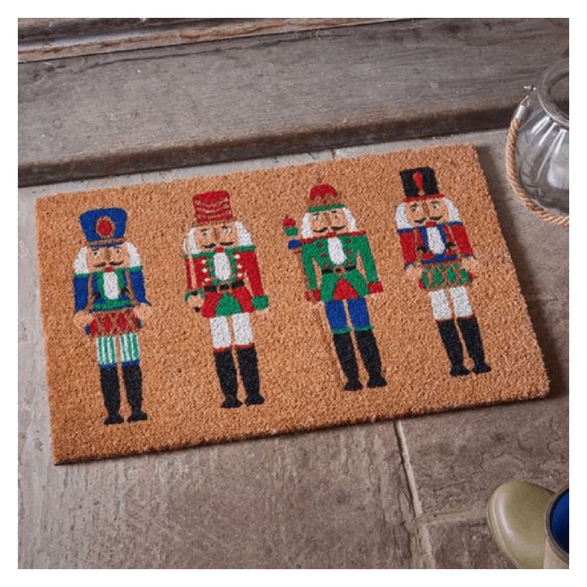 Nutcrackers Decoir Christmas Doormat, 40 x 60cm main product photo