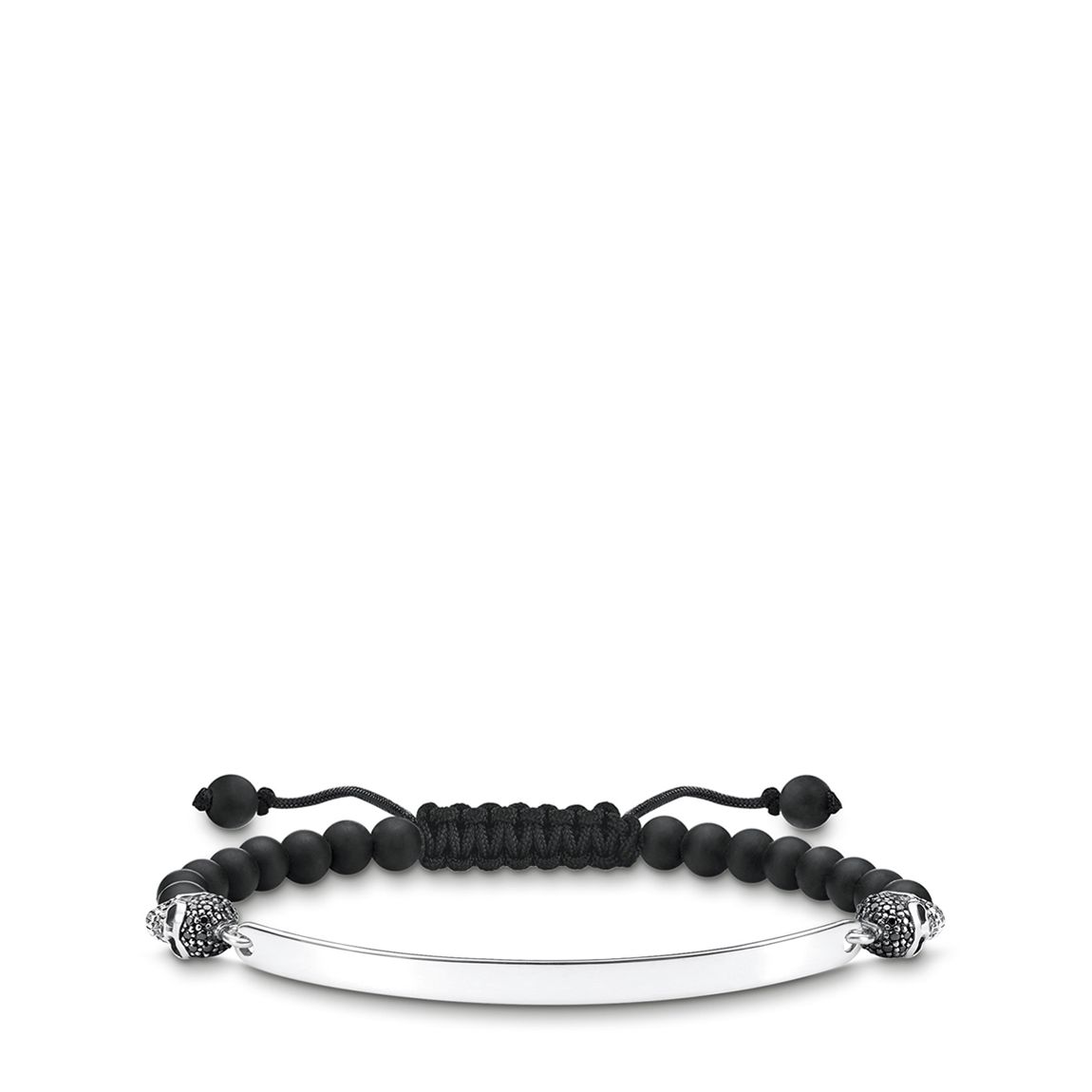 Sterling Silver Black Rebel At Heart Bracelet main product photo