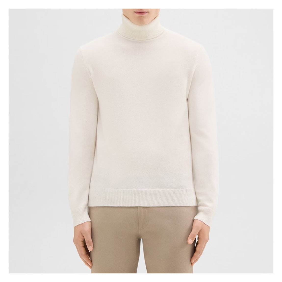 Cream Hilles Turtle Neck Cashmere Jumper main product photo