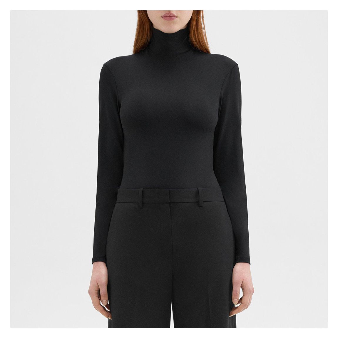 Black Turtle Neck Bodysuit main product photo