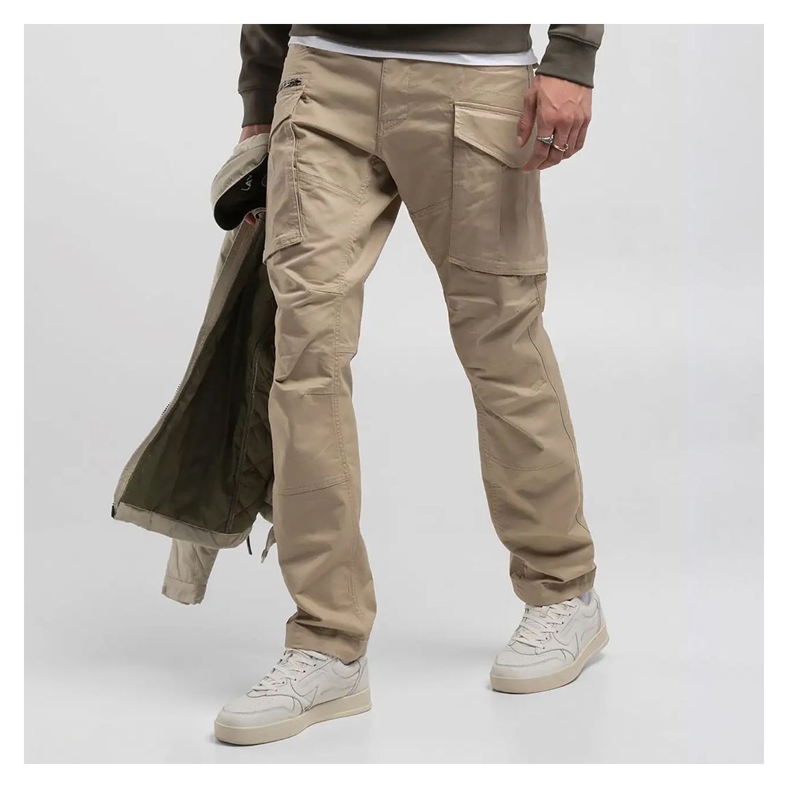 Sand Joe Cotton Blend Cargo Trousers main product photo