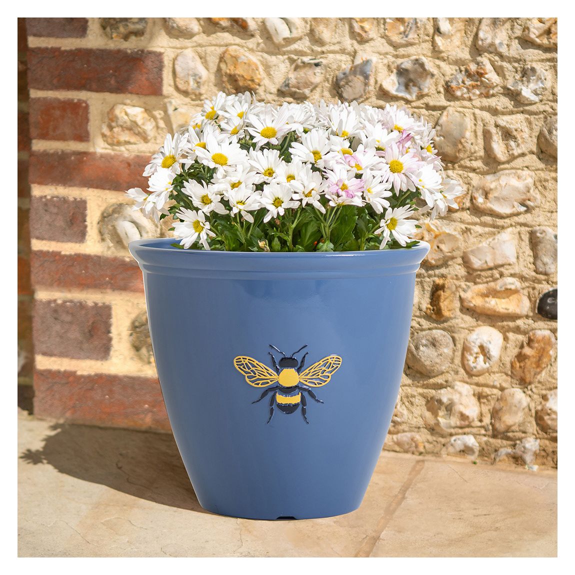38cm Bee Planter Blue main product photo