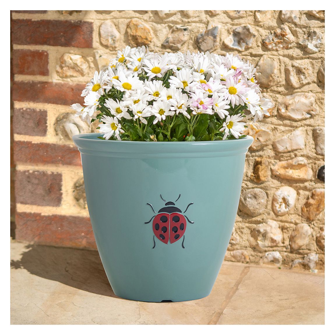 38cm Ladybird Planter Green main product photo