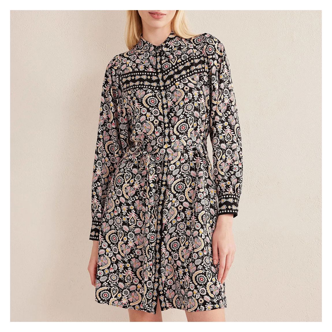 Multi Mini Shirt Dress main product photo