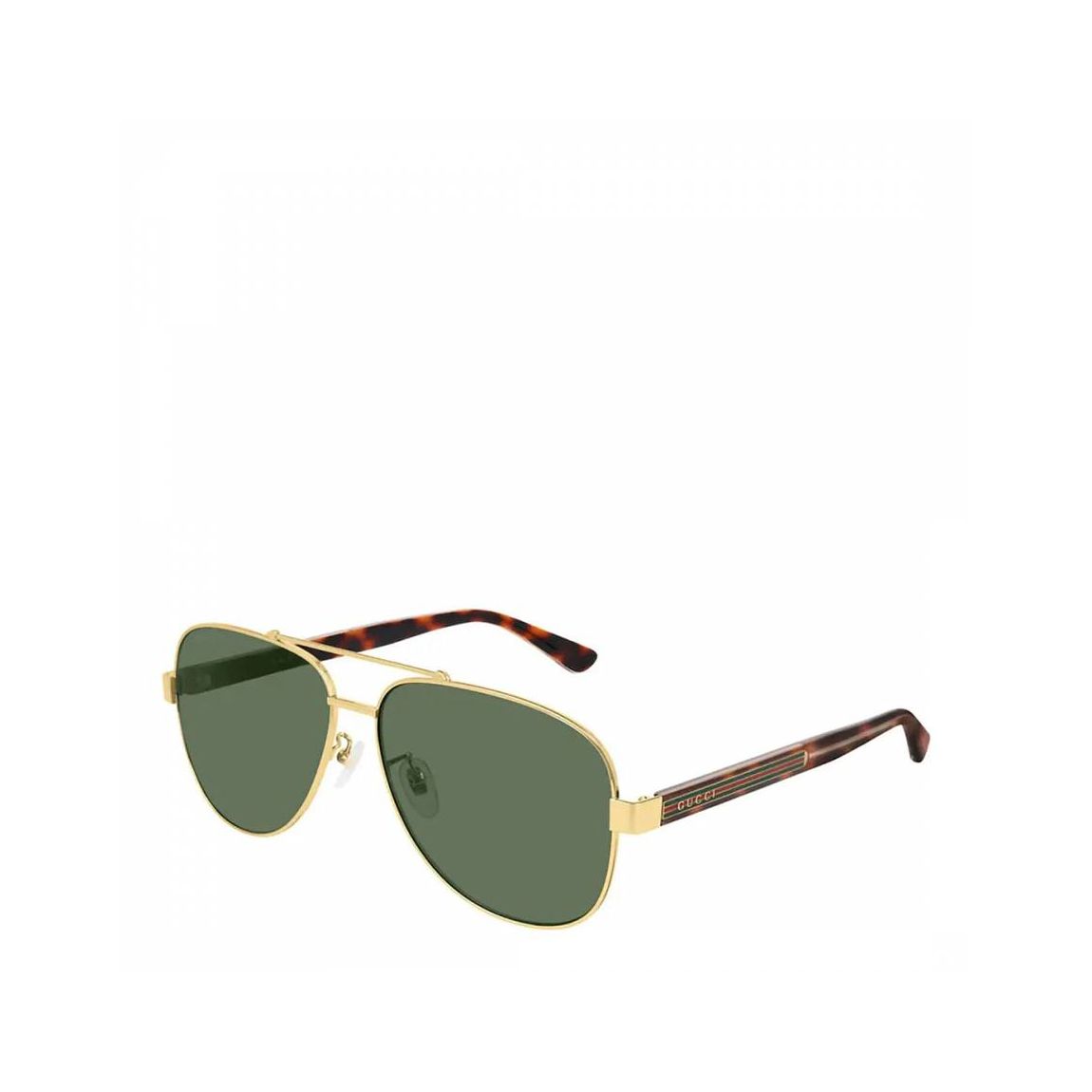 Men's Gold Gucci Sunglasses 60mm main product photo