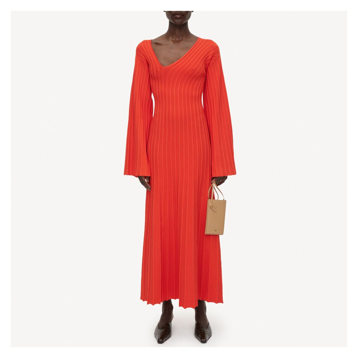 Orange Ilsa Maxi Dress main product photo