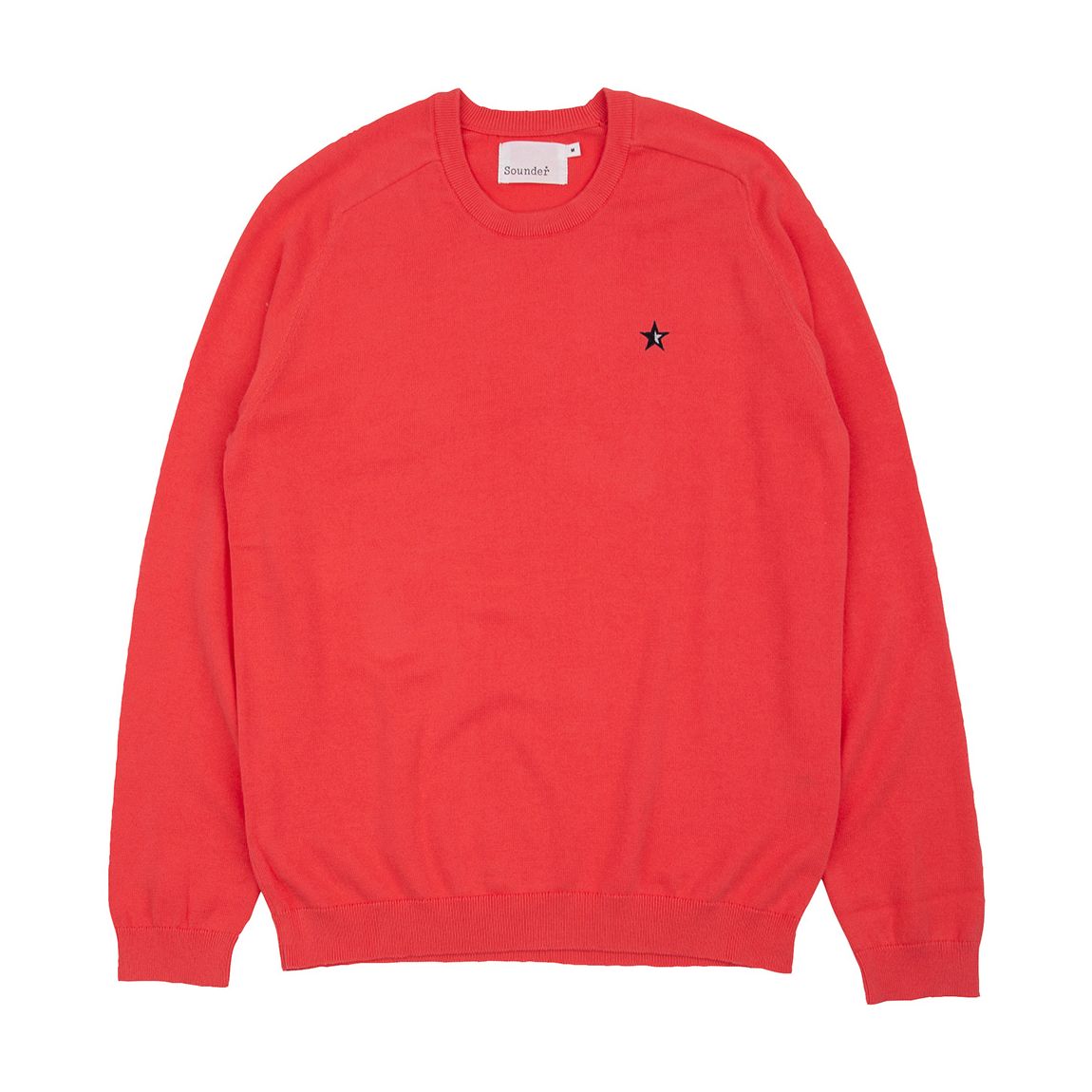 Red Good Look Cotton Sweatshirt main product photo