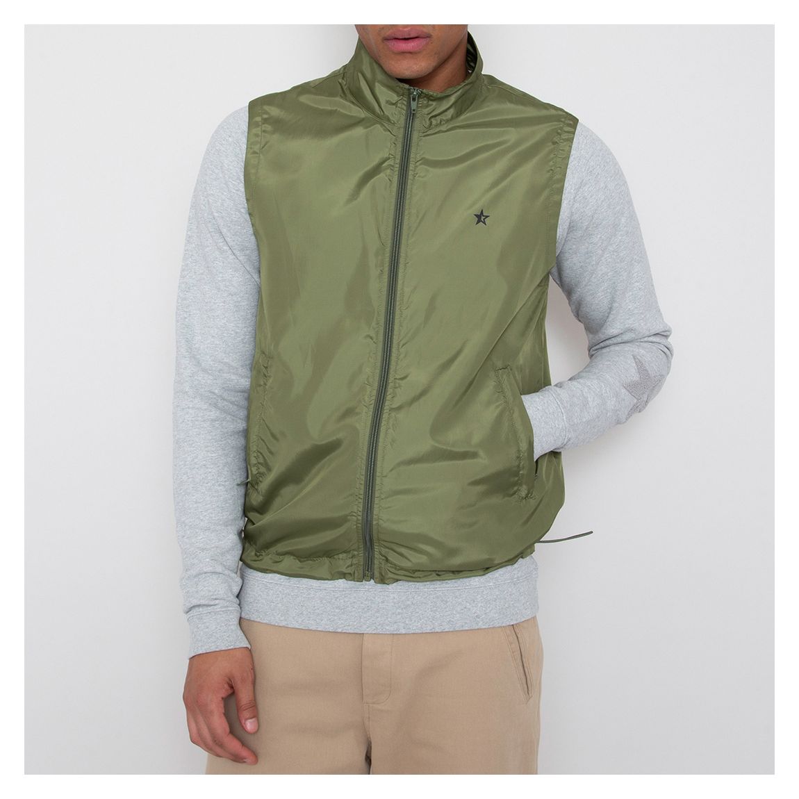 Olive Pac Mach Gilet main product photo