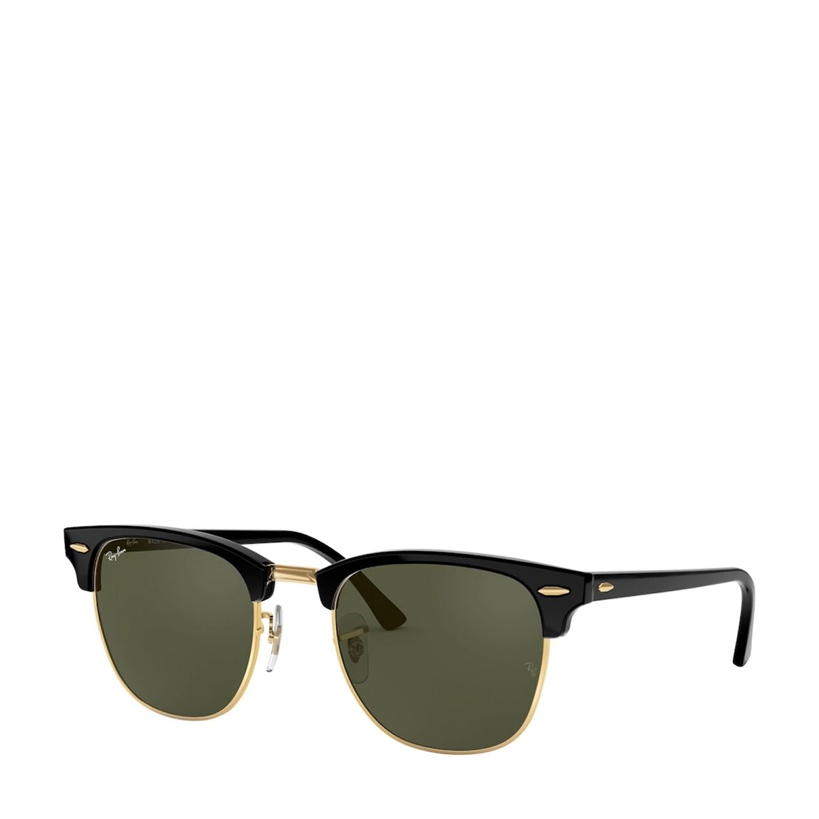Black Clubmaster Sunglasses 55mm main product photo