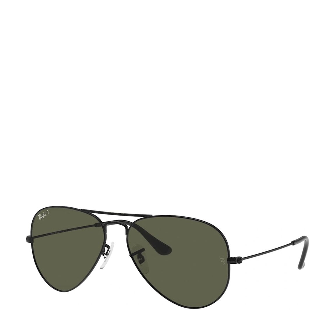 Black Aviator Large Sunglasses 62mm main product photo