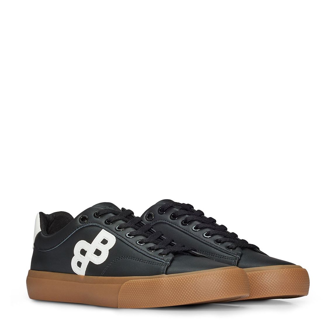 Black Aiden Lace Trainers main product photo