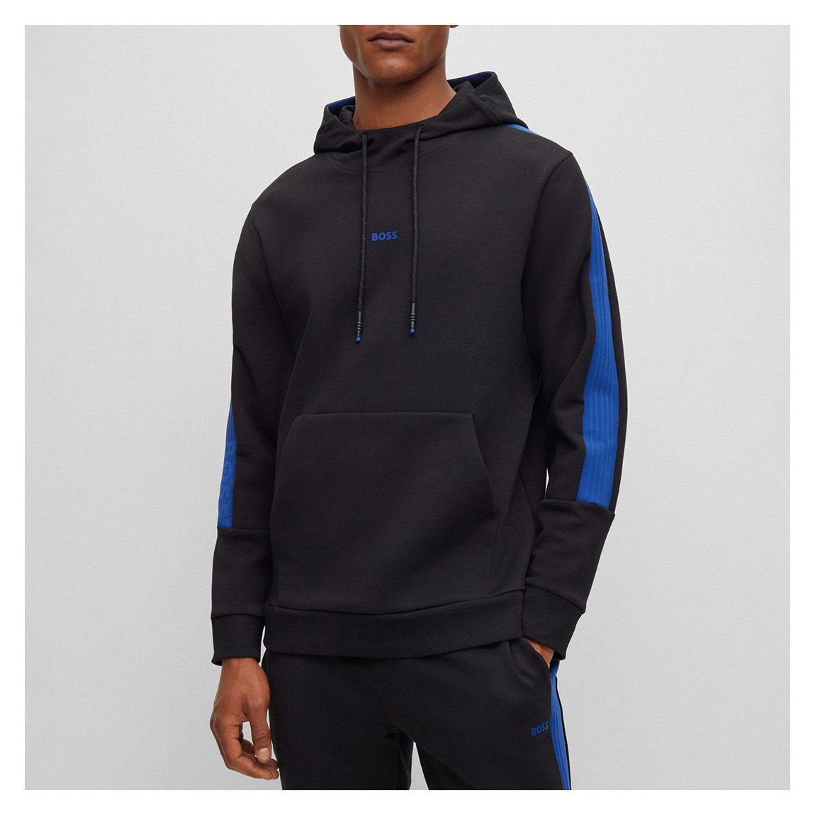 Black Soody Cotton Blend Sweatshirt main product photo