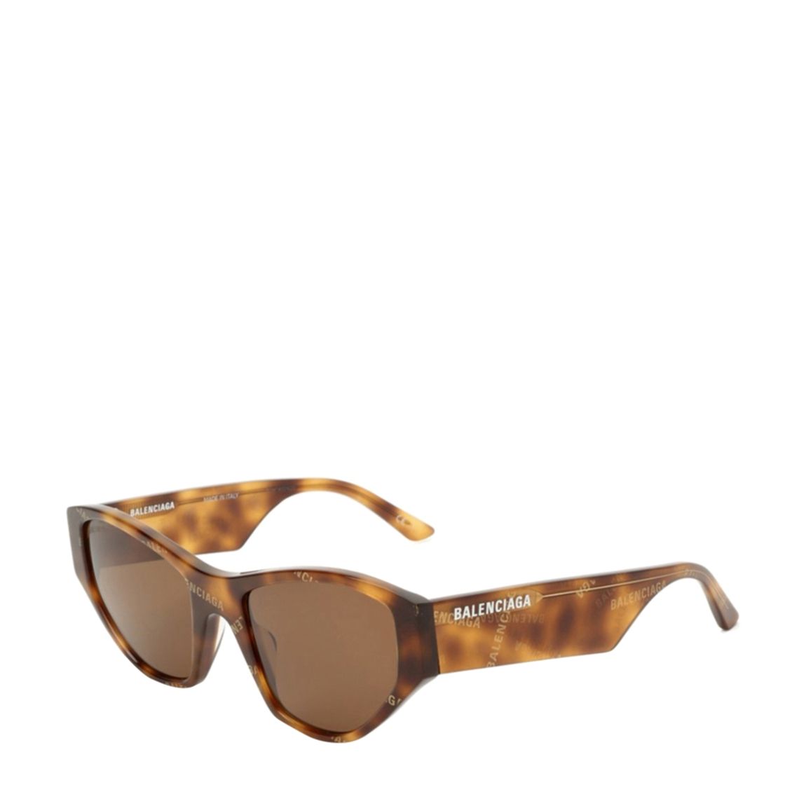 Womens Balenciaga Brown Sunglasses 54mm main product photo