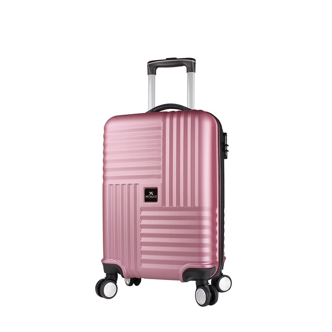 Rose Gold PLEKRLD Suitcase main product photo