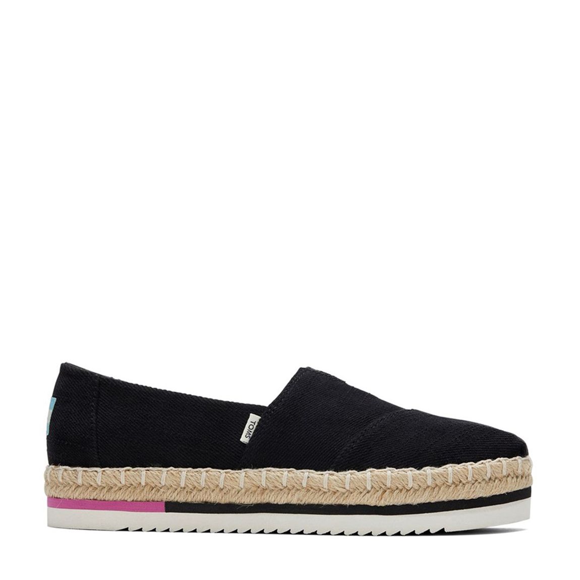 Women's Black Platform Espadrilles main product photo