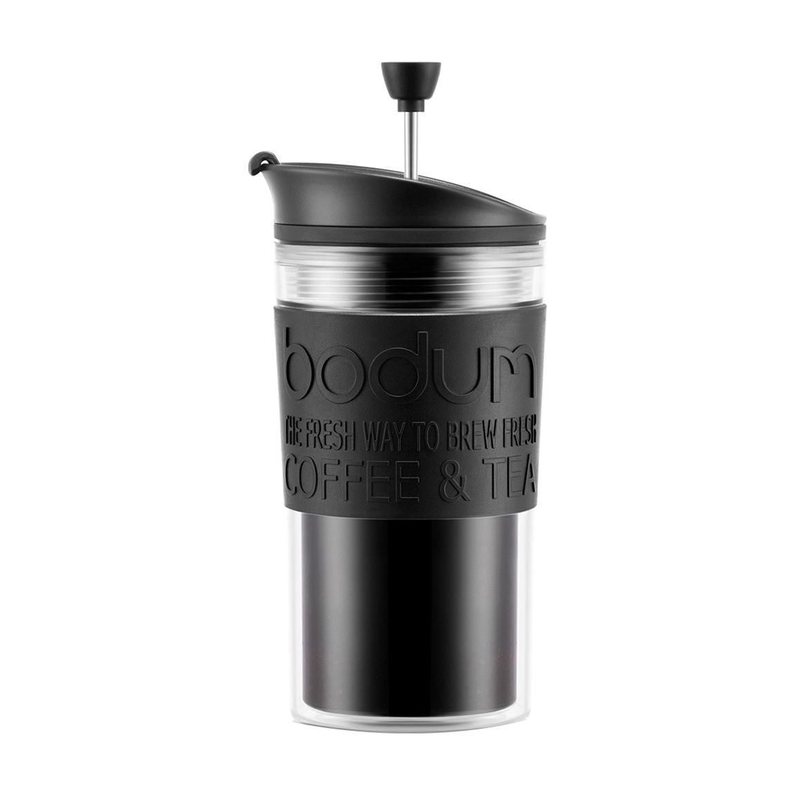 Black Travel Coffee Maker 0.35L, 12ox main product photo