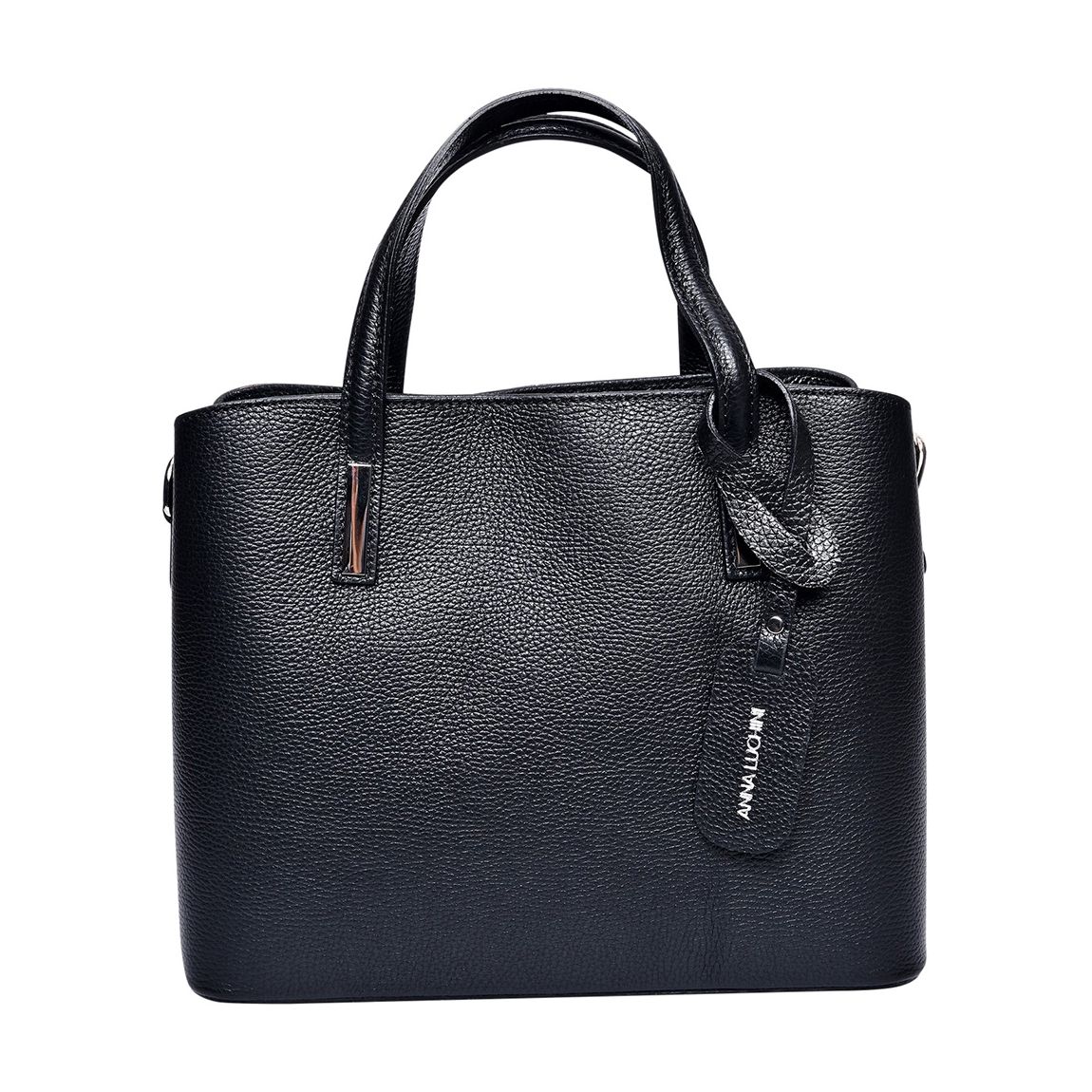 Anna Luchini Black Tote Bag main product photo