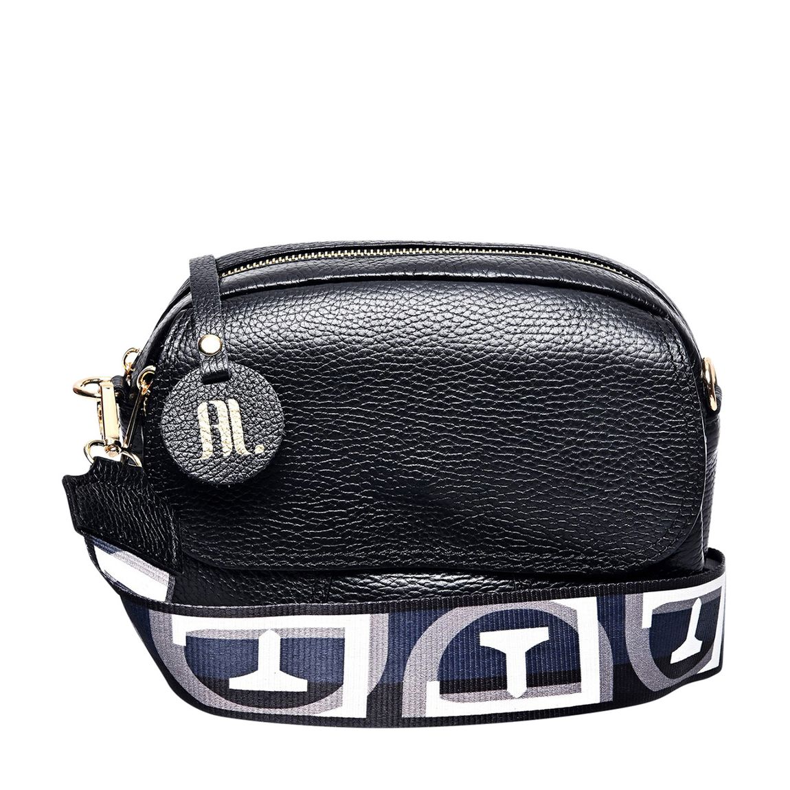 Black Anna Luchini Shoulder Bag main product photo