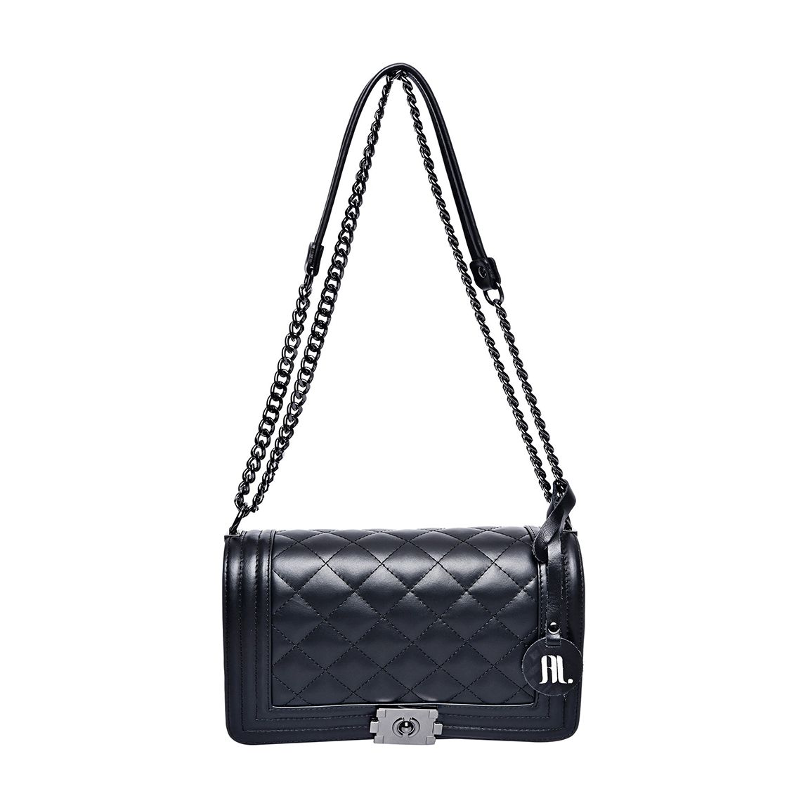 Black Anna Luchini Shoulder Bag main product photo