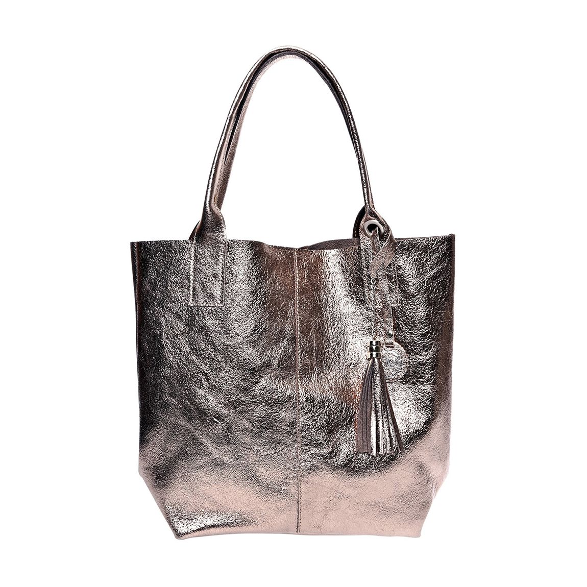 Bronze Leather Tote Bag main product photo